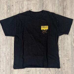 Conrad's Coffee Company Black Logo Tee